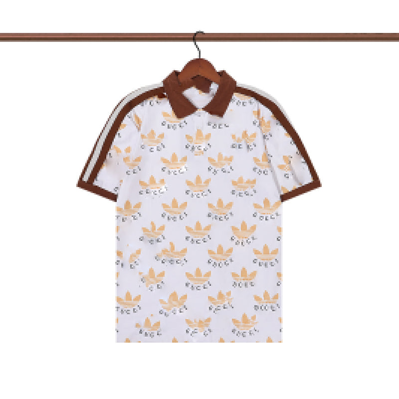 2023 Men&#039;s T-Shirts Mens Designer polo t shirts Clothes Shoulder patchwork Turnn-down Collar Polo Shirt Breathable 100% cotton tshirt Luxury Ho