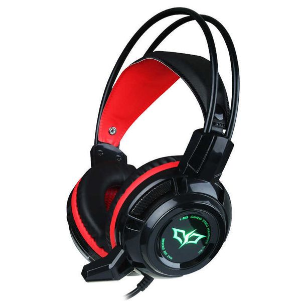 colorful Headphones breathing light glow gaming headset microphone headset heavy bass