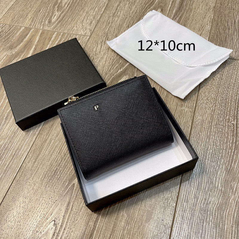 designer wallet card holder luxury long short wallets Cowhide Leather mini coin purse mens cards holders fashion clutch bags for men woman 2022