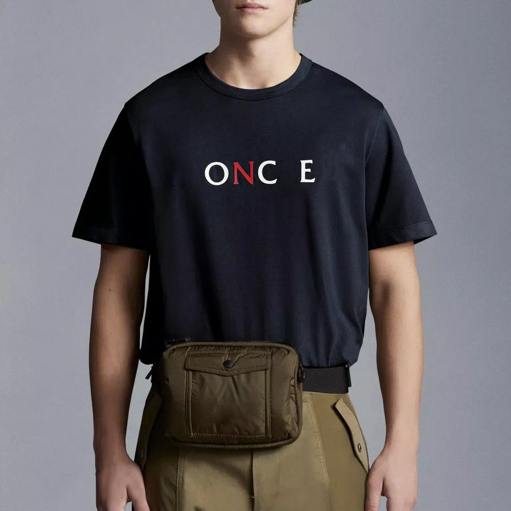 Men&#039;s Monclair Tees T shirts Designer Short Sleeve Crew Neck Letter Print Cotton High Quality Luxury t-shirts Classic Blue White Black Yellow U
