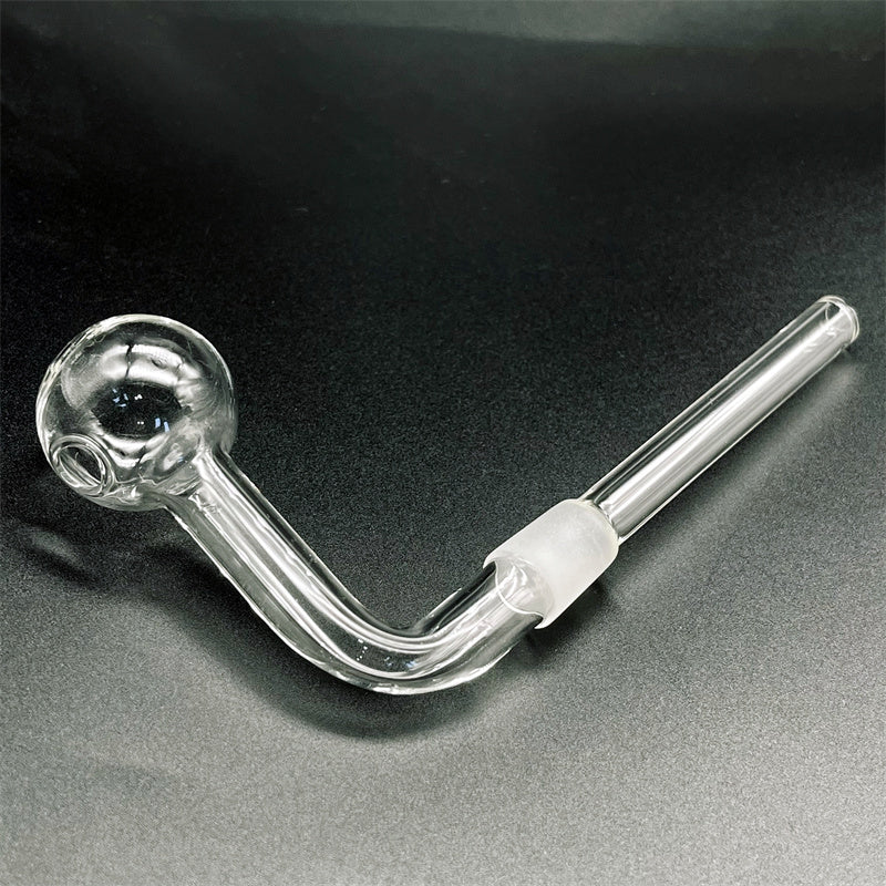 14mm Male joint hookahs big Ball glass bowls Pyrex Glass Oil Burner Pipe Transparent Clear Tobacco Bent Bowl Hookah Adapter Thick Bong Pipes Smoking