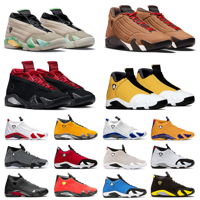 Jumpman 14 Basketball Shoes High Quality Ginger 14s XIV Red Lipstick Fortune Light Graphite Winterized Ferrar Mens Sports Designer Sneakers Trainers