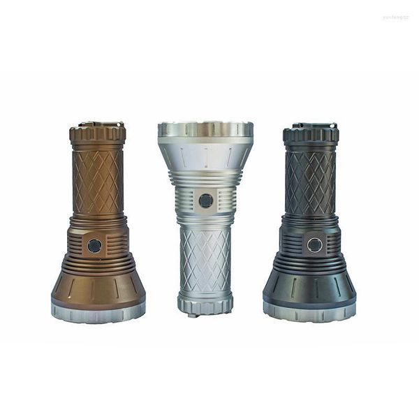 Flashlights Torches HAIKELITE HK90 3 Luminus SBT90.2 18000lm High Lumens 2000m Long Throw Powerful 21700 Type-C