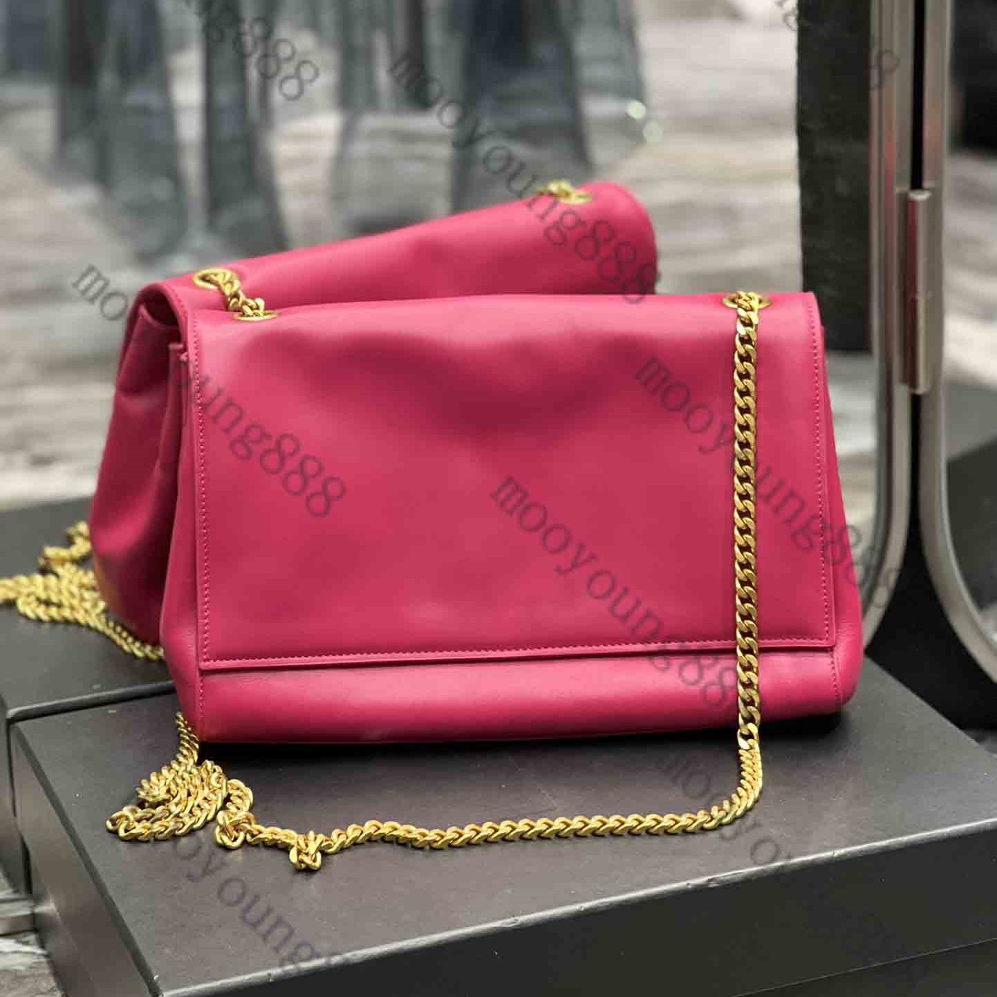 12A Upgrade Mirror Quality Luxurys Designer Kate Bag Womens Flap Bag Genuine Leather Suede Reversible Purse Handbags Crossbody Black Shoulder Gold C