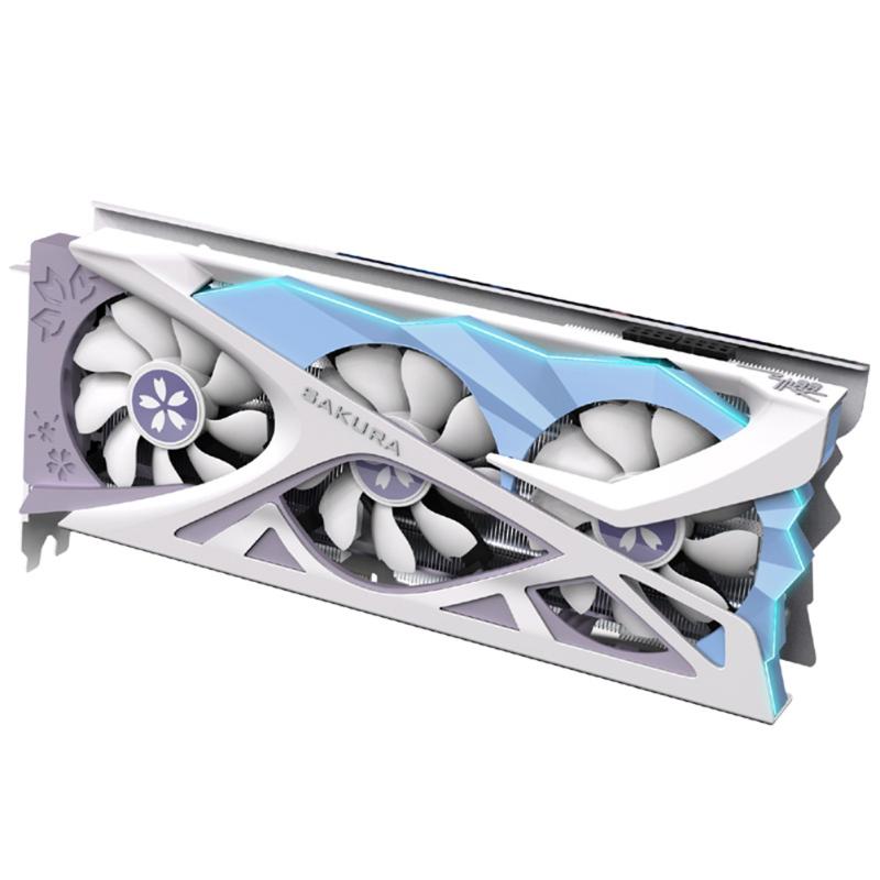 Graphics Cards Yeston RTX3070-8G D6 YA Gaming Card 8G-256bit-GDDR6 Memory Dual Light Effect Mode 3 DP HD Output Ports Video CardGraphics Car