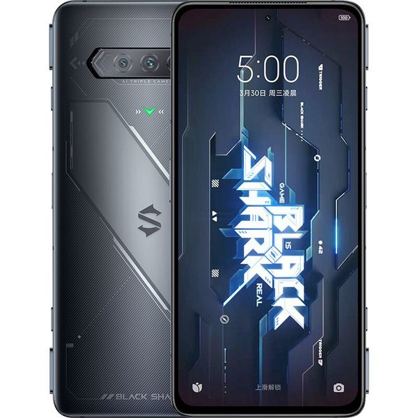 Original Black Shark 5 RS 5G Mobile Phone Gaming 8GB 12GB RAM 256GB ROM Snapdragon 888 Plus Android 6.67&quot; 144Hz Full Screen 64.0MP NFC