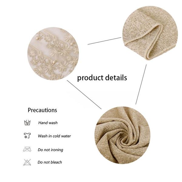 Stretchy Bandhnu Wraps ece Maxi Headband Muslim Cotton Islamic go scarf Scarf Beads Sc