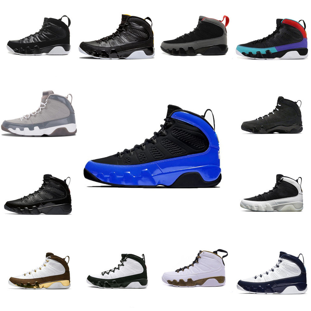 9 9s men basketball shoes black blue Bream it do it bred OG CITRUS Space Jam Tour mens sports trainers Sneakers2022