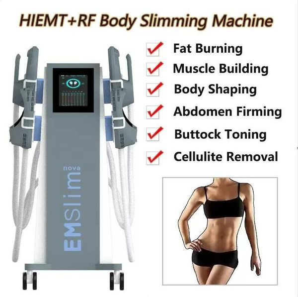 13 tesla slimming Sculptor Electromagnetic with RF Muscle Stimulator Fat loss muscle built fat reduce butt lift beauty slim machine