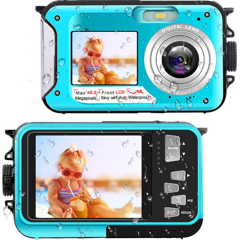 Digital Cameras Action Camera Waterproof 24MP 1080P Double Screen 16x Zoom Camcorder Underwater Sport CameraDigital