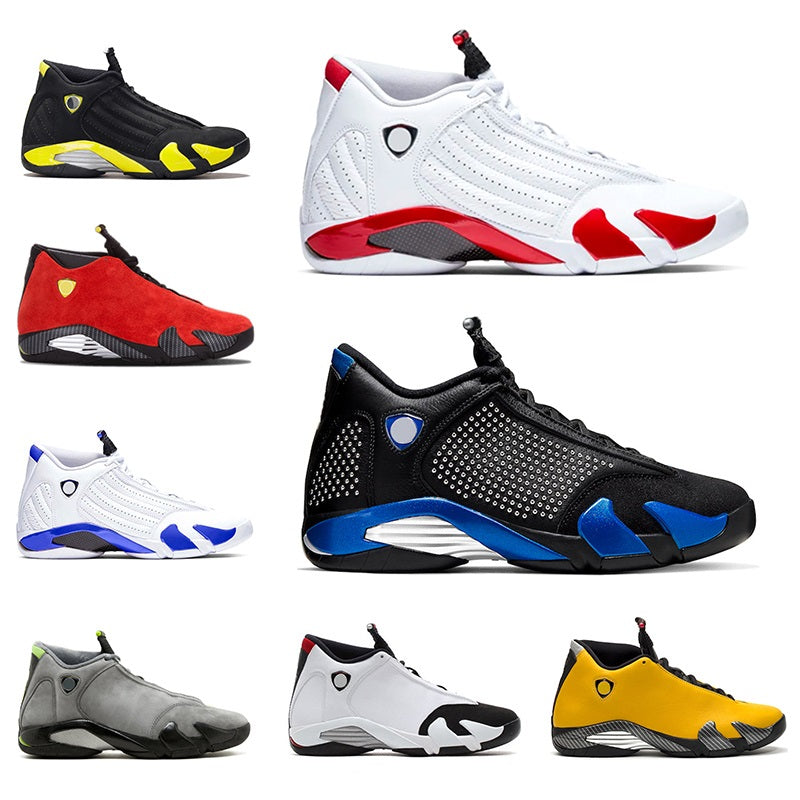 New Basketball Shoes Jumpman 14 14s Gym Red Candy Cane Hyper Royal Desert Sand Black White Yellow Mens Trainers Sports Sneakers Size 40-47