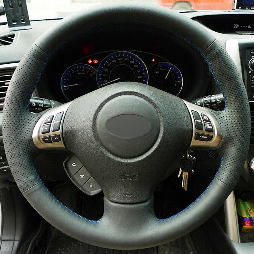 Hand-stitched Car Steering Wheel Cover for Subaru Forester Impreza Legacy Exiga