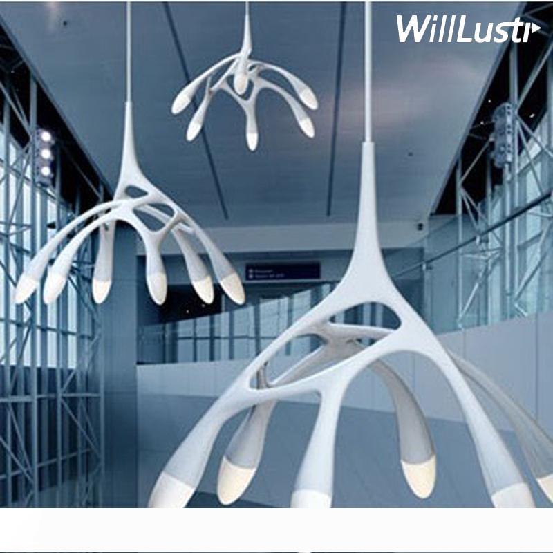 Next NLC pendant lamp Resin Paw Chandelier suspension Light hotel restaurant mall loft bar office dinning room living room home lighting