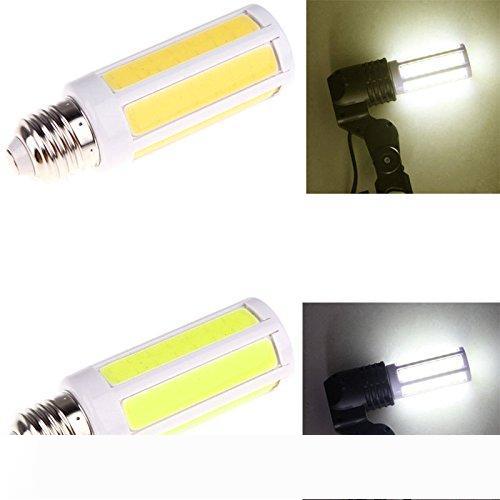 E27 9W COB LED Corn Spotlight Lamp Bulb AC220V Warm Pure White Bright lighting bulls tubes led