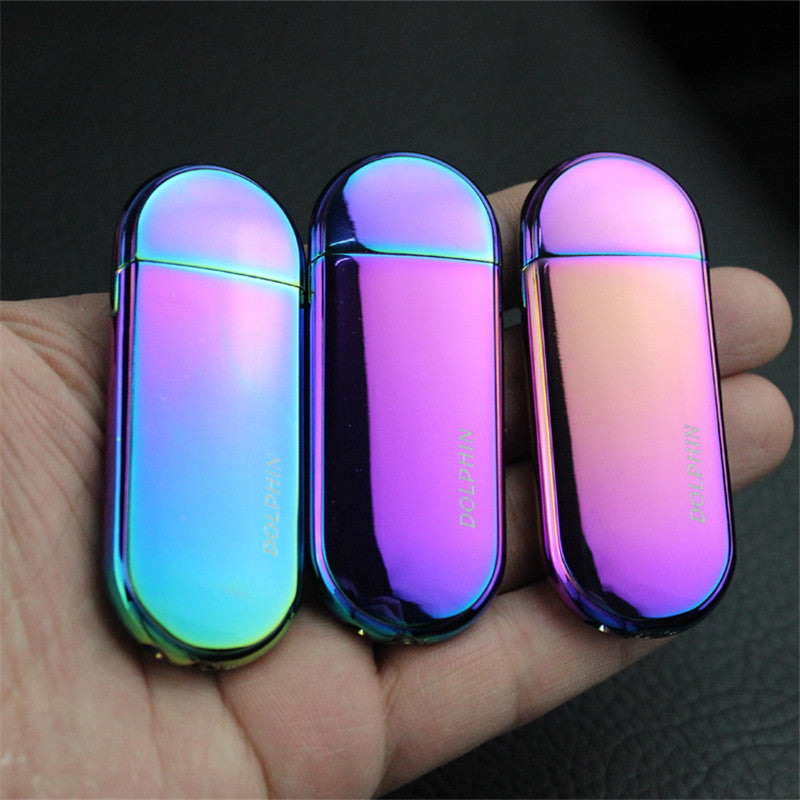 New Customize Gas Lighter Compact Butane Flint Lighter Grinding Wheel Igntion Lighter Mini Gadgets For Man Gift