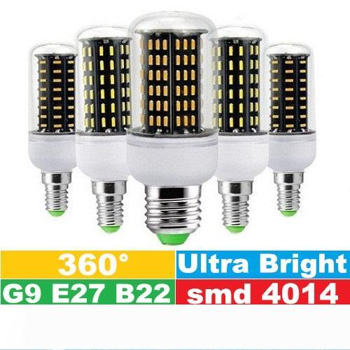 NEW G9 Led Bulbs High Power 12W 18W 25W 30W 35W Led E27 E14 GU10 Led Lights Corn Lamp AC 85-265V ce ul