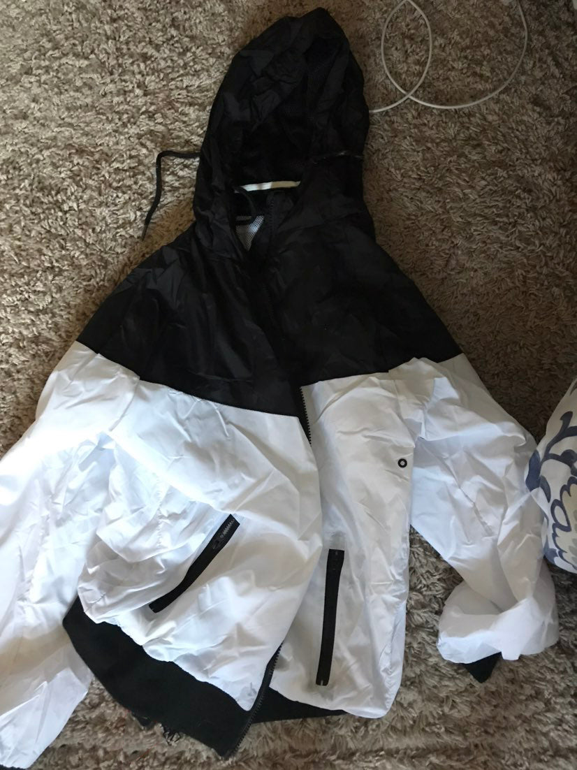 Mens Jackets Hooded Spring Autumn Style Windbreaker Pocket Coats Hoodie Breathable Sports Jacket Printed