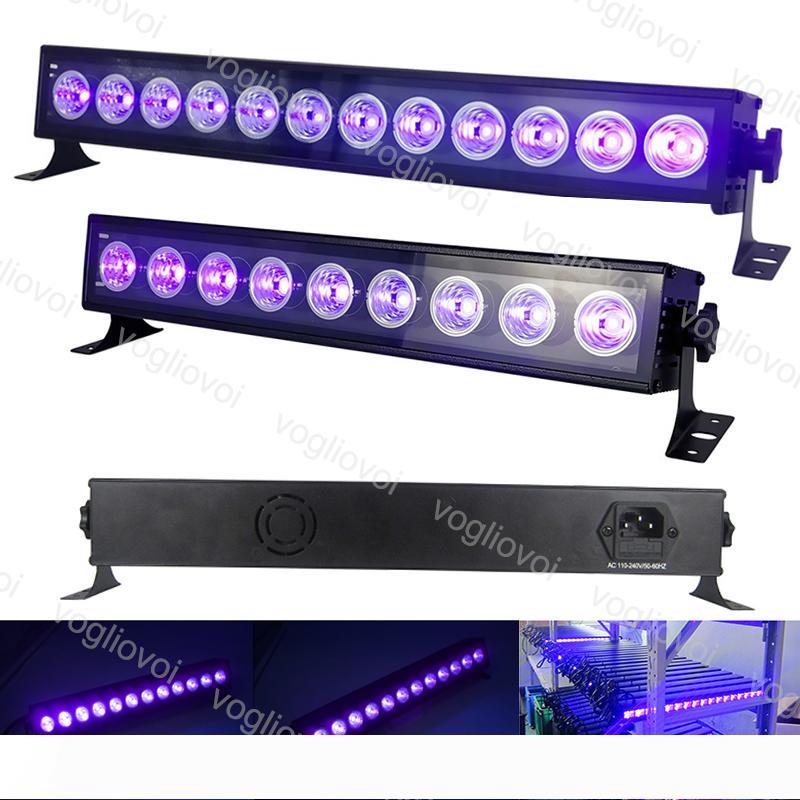 Dj Equipment UV Stage Light 9led 12led Led Bar Projection Lighting Party Club Disco Light for Christmas Hollowen Stage Effect Lights DHL