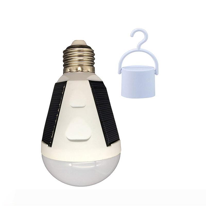 Solar LED Bulb Portable Emergency Light 7W 12W E27 LED Solar Lamp Soalr Rechargeable Bulb Camping Tent Light for Outdoor & Indoor