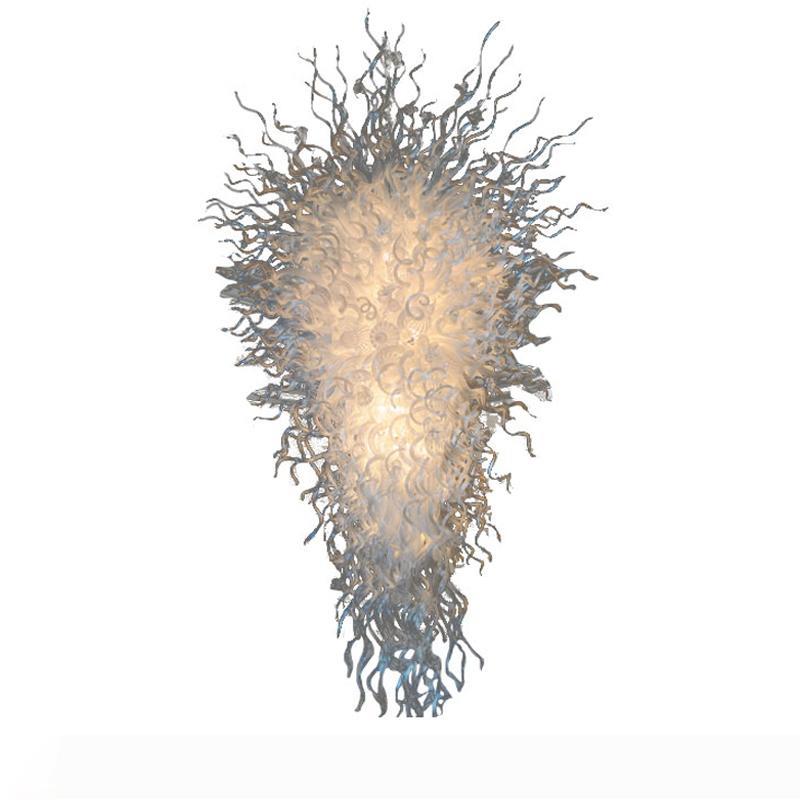 Handmade Blown Glass Chandeliers Lamp Large Stair Chandelier for Home Decoration Bulbs Style Modern Free Shippping