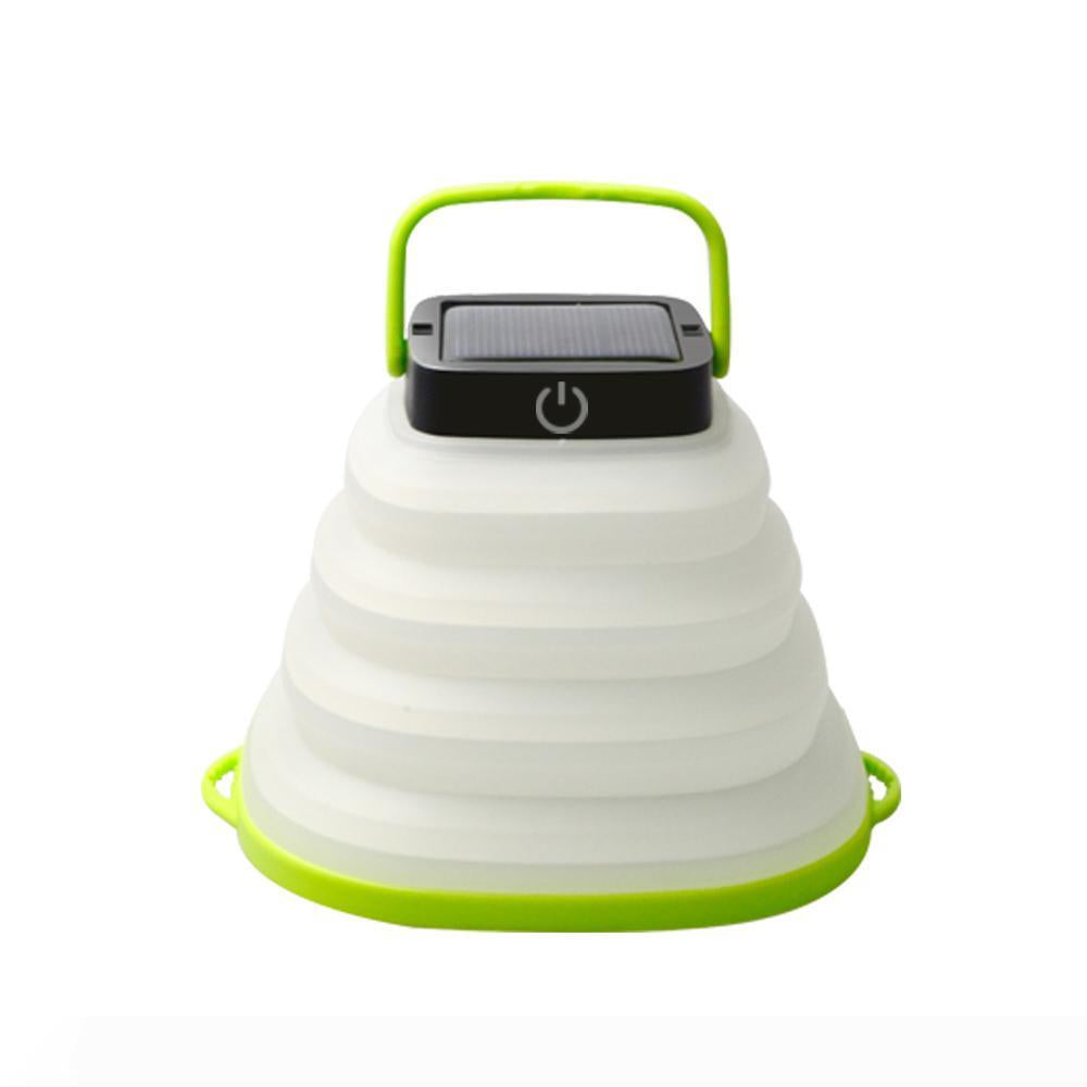 BRELONG 1 pc Solar Folding Outdoor LED Camping Light USB Rechargeable Third Gear Dimming Tent Light