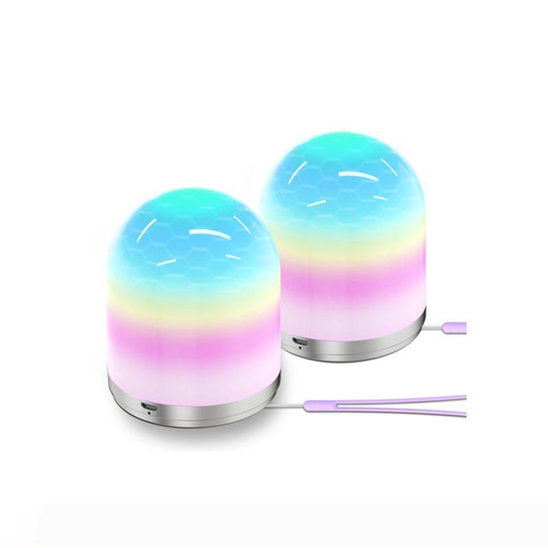 USB LED Night Light Colorful Night Light LED RGB Color Change Desk Lamp Home Decor for Bedside Desk light