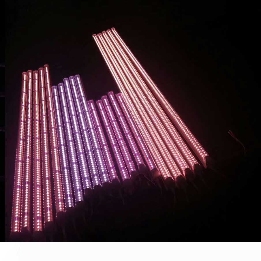 T8 LED Grow Lights Full Spectrum Indoor T8 LED Plant Grow Lamp Hydroponic system Greenhouse tent For plant lighting EU US Plug