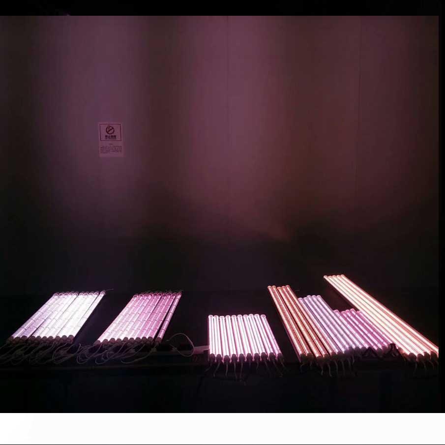SMD2835 10W 18W LED Grow Bar Light 110V-240V 660nm Red 450nm Blue For Flower T8 Plant Growth Lamp Hydroponics System T8 Aquarium Lights