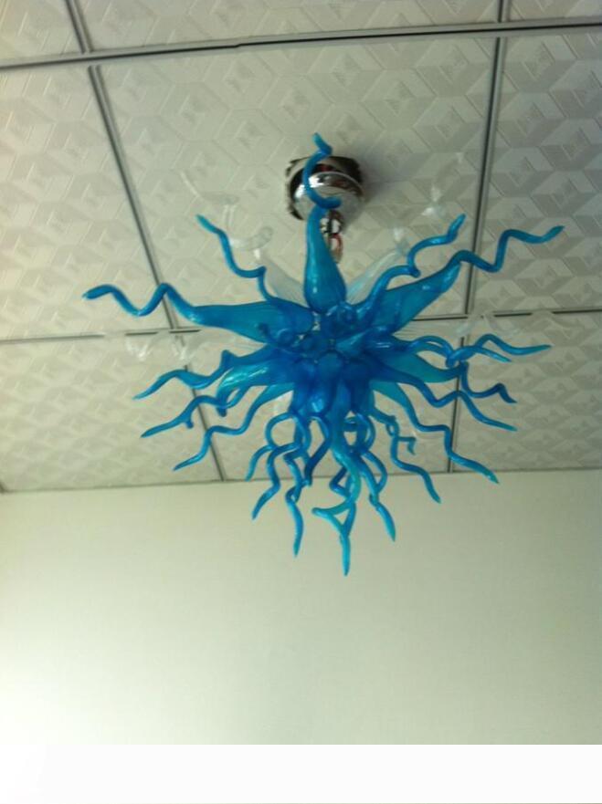 Free Shipping AC Led Bulbs 110v 240v Translucence Style Modern Italian Murano Glass Chandelier Lamp