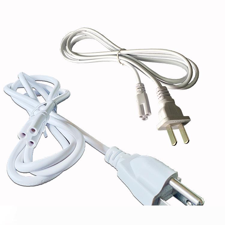 T5 T8 connecting wire Power cords with standard US plug for T5 T8 integrated led tubes 3 Prong 100cm 150cm Cable