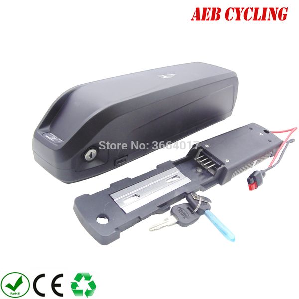 36v 48v 52v 13ah-14.5Ah-16Ah-17Ah-17.5Ah Jumbo Hailong Shark Battery free shipping and taxes to EU USA Canada for fat bike