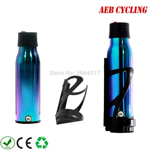 EU US Free shipping 36V 5Ah Stealth Water Bottle Battery smart portable light weight water glass type battery pack for road bike