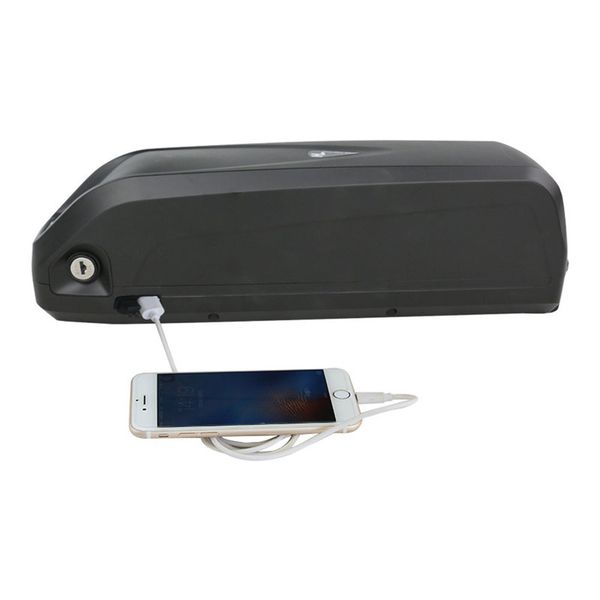 36V Battery 15Ah for Electric Bicycle Bafang BBS01 BBS02 Mid Motors Hailong e Bike with USB Front Hub Engines