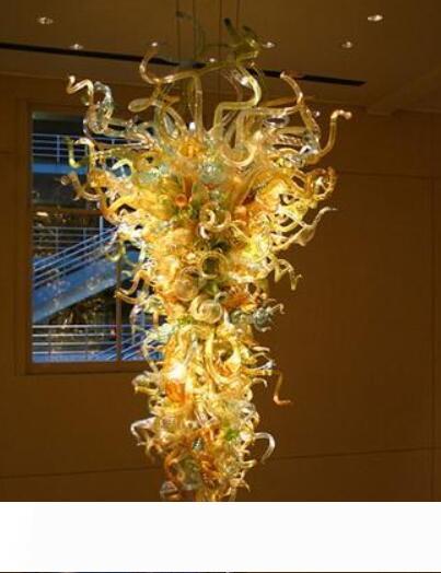 Hot Sale Antique Style Murano Glass Chandelier Lighting gor Home Hotel Art Decor LED Bulbs Style Hand Blown Glass Chandelier