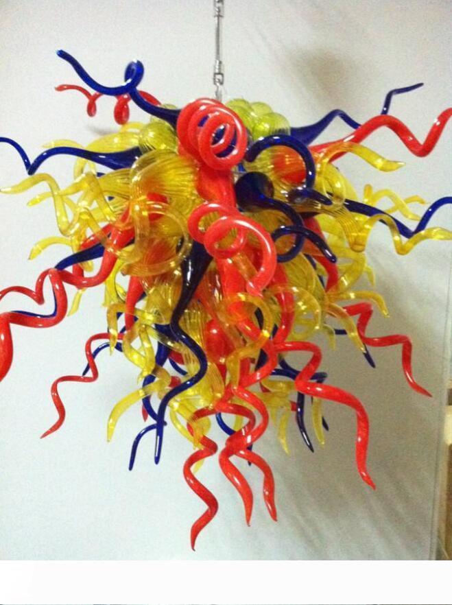 Free Shipping AC Led Bulbs 110v 240v Holiday Party Lighting Modern Crystal Hanging LED Amber Chandelier