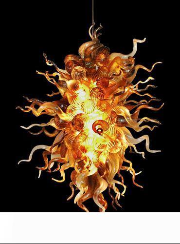 Free Shipping 110v 120v LED Bulbs Europe Style Chandelier Lamp Fancy Decor Art Lighting Murano Glass Decorative Lights