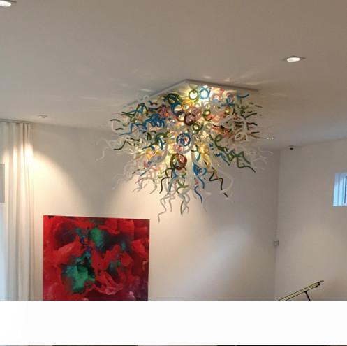 Low Price Europe Style Chandelier Multi Colored 110v 240v LED Bulbs High Ceiling Fashionable Crystal Chandeliers