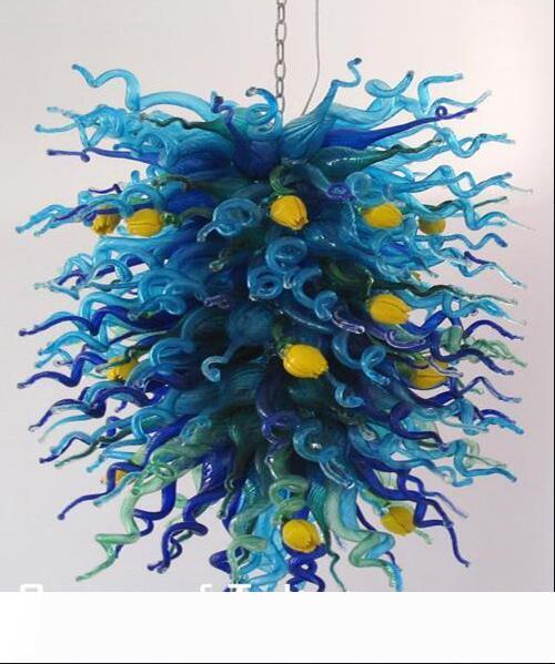 Free Shipping AC Led Bulbs 110v 240v Romantic Bedroom Light Home Chandelier Handmade Glass Lamp On Sale