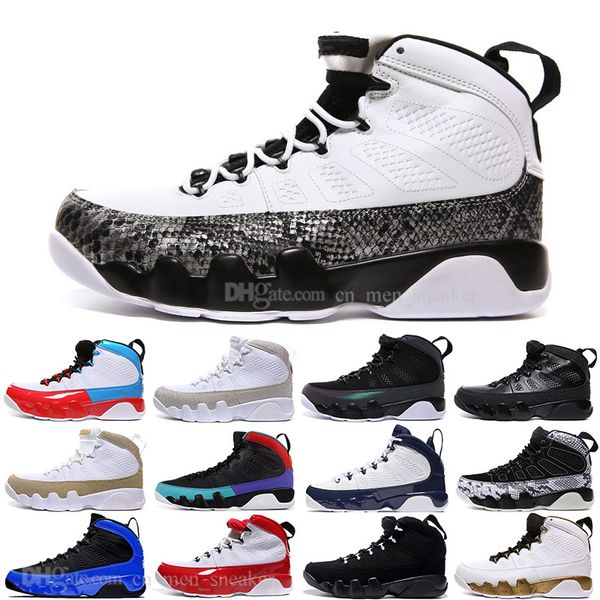 Top 9 Gym Red OG Space Jam Mens Basketball Shoes UNC 9s Dream It Do It Bonze Anthracite Men Sport Design Sneakers Trainers