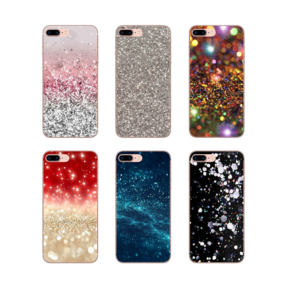 Ordinary Printing NO Sparkle Glitter TPU Soft Shell For iPhone 6 6S 7 8 Plus X XS MAX XR 11 ProMAX Colorful Phone Case