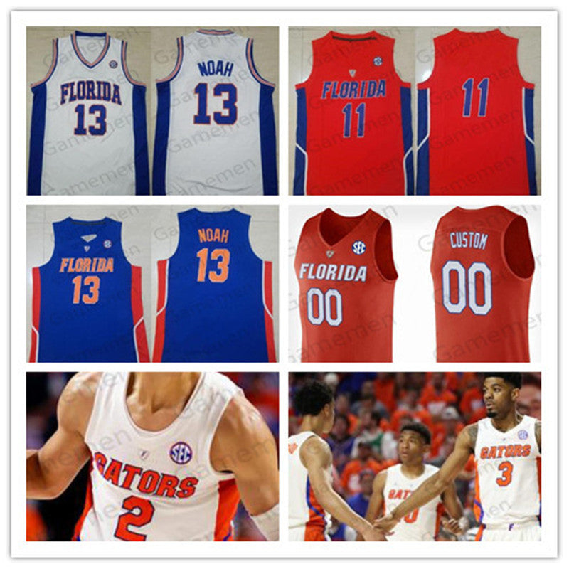 Custom Florida Gators Stats Basketball stitched Jersey NCAA College any name number Keyontae Johnson Noah Locke mens women youth