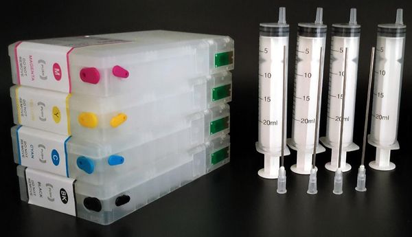 HYD Refill T7861-T7864 ink cartridge for Epson WorkForce WF-4640-4630-5910-5110-5620-5690 Printer,With Chips