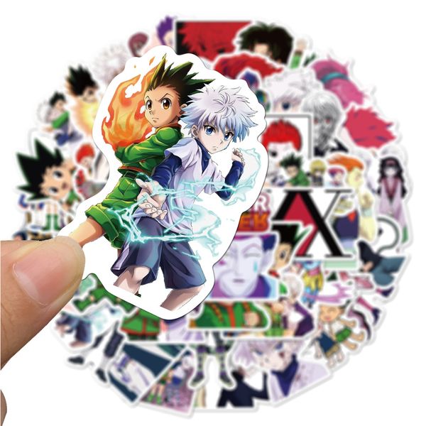 50 PCS Mixed Waterproof Car Stickers Japan Popular Anime For Skateboard Laptop Helmet Pad Bicycle Bike Motorcycle PS4 Notebook Guitar PVC Fr