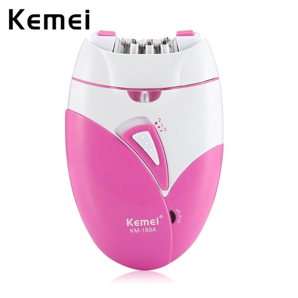 2016 Kemei 189A Womans Epilator Usb Charge Hair Removal Machine Lady Professional Painless Shaving Trimmer Hair Removal For Face Body OQKek