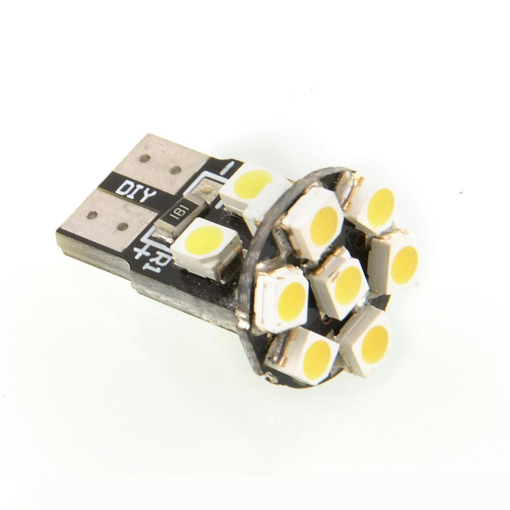 w5w 194 168 led indicator Canbus 13 3528 SMD T10 wedge LED Car lights clearance led auto Bulbs instrument Lamps White 12V DC