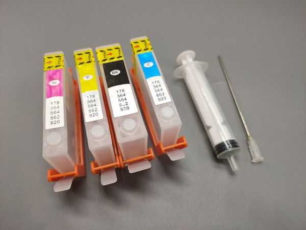 5set -Lot compatible hp655XL Refill ink cartridges refillable ink supply for HP officejet 3525 4615 4625 5525 6520 6525