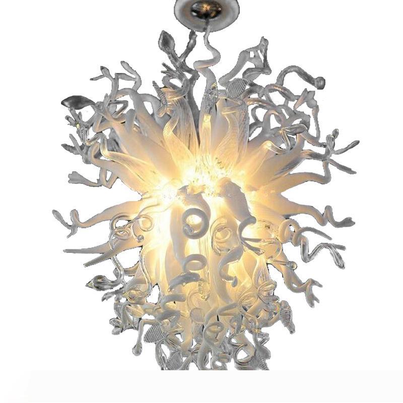 Home decoration living room led pendant lights office Hotel Villa Art lighting Showroom Club Restaurant hand blown glass chandelier