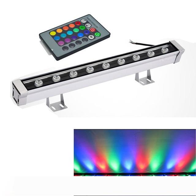 0.5M 9W 12W LED Wall Washer Landscape light AC 85V-265V 12V 24V outdoor lights wall linear lamp floodlight 50cm wallwasher