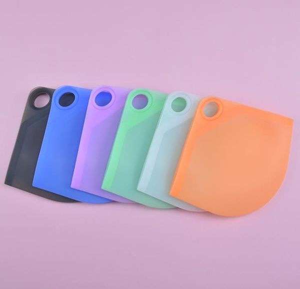 Silicone Mask Organizer 6 Colors Portable Dustproof Face Mask Holder Case Storage Clip Bag Moisture-proof Cover SN1560