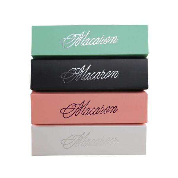6 Colors Macaron packaging wedding candy favors Cupcake gift Laser Paper boxes 6 grids Chocolates Box-cookie box